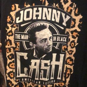 Ranch Dressn Cheetah Johnny Cash Shirt